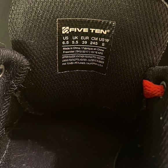 ❗️SOLD❗️ Five Ten Freerider Mountain Biking Shoes Mens 6.5 or Womens 8 🚴 - Picture 11 of 12